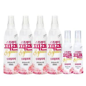 피죤 리치퍼퓸 섬유탈취제 80ml x 2 + 200ml x 4 - 플라워페스티벌