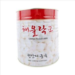 초밥 해울 락교 업소용 대용량 락교 벌크 3kg 반찬
