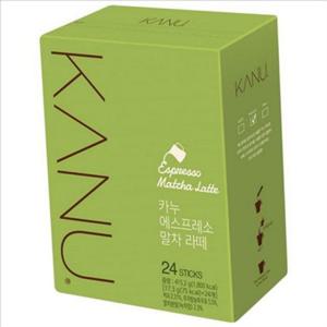 부드러운 카누 말차 라떼 향긋한 카누 에스프레소 말차 라떼 홈카페