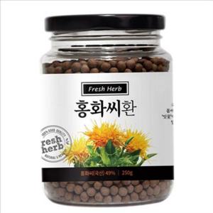 자연 홍화씨 환 250g 건강 신선 홍화씨 환 환제품 섭취환