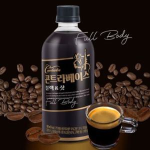 커피 음료 대용량 커피 음료 500ml 액상 대용량 사무실 6개 아이스 테이크아웃 콜드브루 플라스틱 무설탕