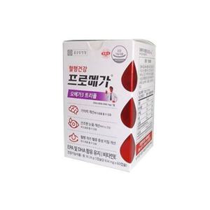 오메가3 영양제 오메가3 건강 기능 식품 성인용 장용성 캡슐형 혈행 개선