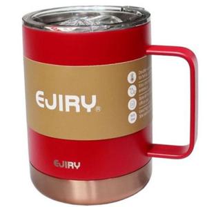 에지리 블랑 스텐레스 보온 보냉 텀블러 루비 360ml 진공 이중벽 컵 뚜껑 포함 사무실용 물컵
