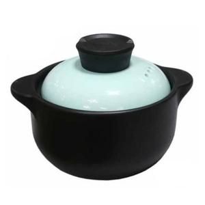 에비앙 직화 내열 세라믹 냄비 16cm 전자레인지 오븐용 뚝배기 요리 용기