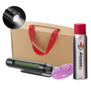 애니원소화기450g+4in1비상탈출키트+호신기 세트
