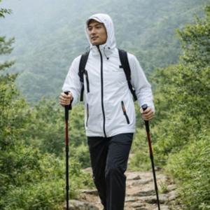 남여공용 경량 골프 우의 레인 수트 바람막이 비옷 세트
