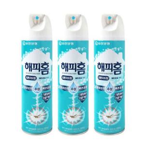 에어로솔 피톤치드향 3개 해피룸 066 모기 제거 수성 살충제 모기약 킬러 해충 제거제