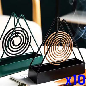코일형 모기향걸이 캠핑 휴대용 모기향거치대 x10개
