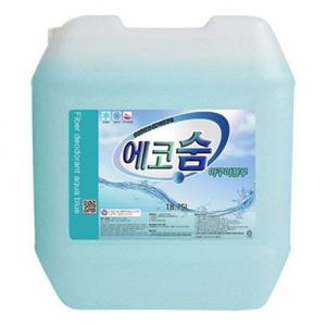 다용도 대용량 섬유 탈취제 아쿠아 블루향 18.75L
