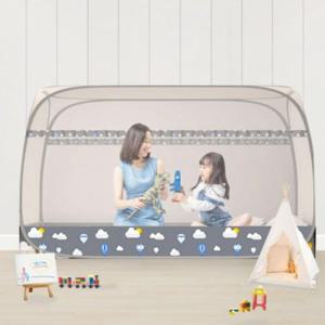 매트리스 접이식 모기장 사각 원터치 모기장 바닥형 침대형 침실