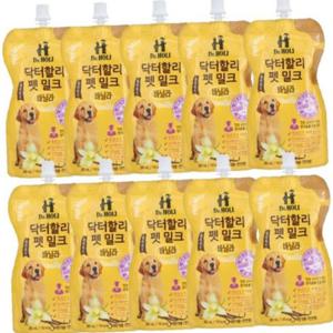 강아지 저지방 안정 우유 바닐라 전견 200ml 10P 락토프리