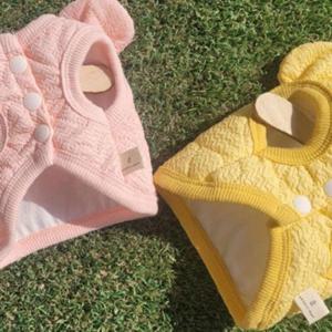 강아지 마우스 슬림 티셔츠 하네스 핑크 2XL 1P 나시 외출