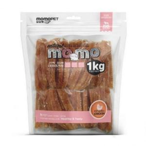 EAS 모모 애견간식 사사미 치킨 슬라이스 1kg