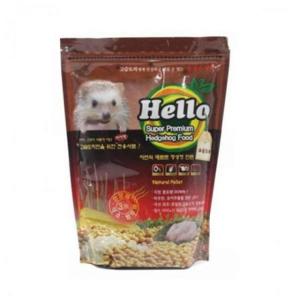 저지방사료 소동물사료 고슴도치사료 기타동물사료 900g 내츄럴펠렛 프리미엄 햄스터사료 Hello 소동물주식