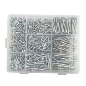 4mm 은백피스 780개 목재피스 철판나사 접시머리피스 태핑나사