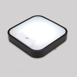 사각LED센서등 마빈 블랙 15W 주광 6500KLED 천장센서등 모션센서등