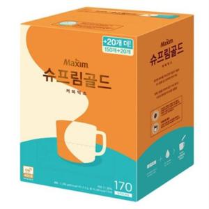 동서 맥심 수프림골드 커피믹스 170T (150T+20T)