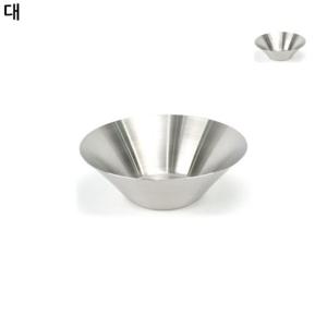 카페빙수그릇 빙수그릇 빙수용기 팥빙수볼 스텐볼 아이스크림볼 믹싱볼 무광 대형 24cm