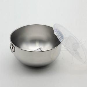 뚜껑있는 스텐볼 14cm 양푼 베이킹 야채씻기 쌀세척 믹싱볼