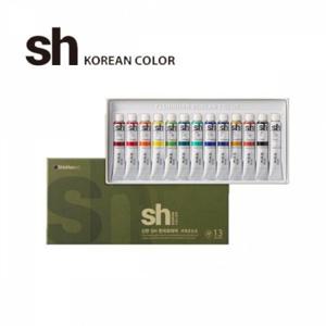 동양화물감 신한 S 한국화물감 7.5ml 13색 파레트