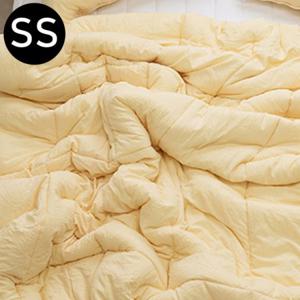 해피니 몽글몽글 소프트마이크로 피치가공 차렵이불 슈퍼싱글 SS (옐로우)