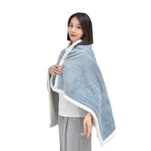 무릎담요 100x150cm 블랭킷 똑딱이망토 사무실 양면기모