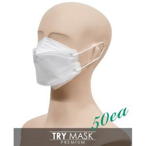 KF94 프리미엄 화이트마스크 대형 50매 SN2103-0148