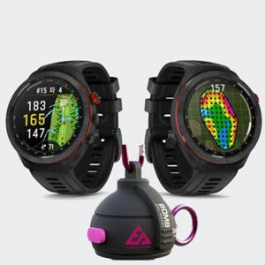 GARMIN Approach S70 블랙 47mm 필드 골프용품 GPS 스마트워치 거리측정기(BOMB 1구 4개 증정)