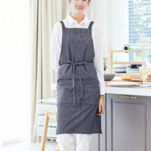 블랙 모던 스트라이프 카페 꽃집 앞치마 매장 바리스타 까페 쉐프 빵집 앞치마