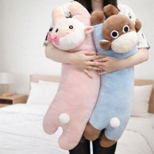 1+1 힐링 바디필로우 인형 쿠션 베개 긴베개 롱쿠션
