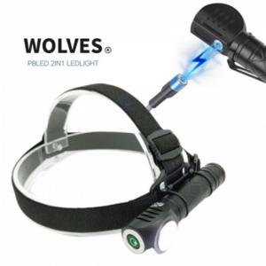 손전등 헤드랜턴 P8LED 2IN1 울브스 SMART P8 LED랜턴