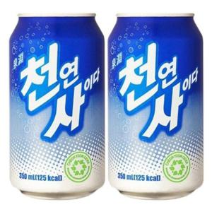 일화 천연사이다 350ml 48캔 (24캔x2박스)