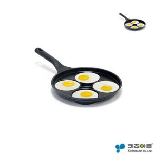 코팅후라이팬 계란후라이팬 계란프라이팬 계란말이팬 달걀후라이팬 프라이팬 4구 계란 후라이팬