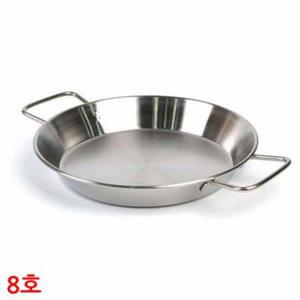 스텐 빠에야냄비 8호 32cm 감바스냄비 볶음밥팬 함박스테이크냄비
