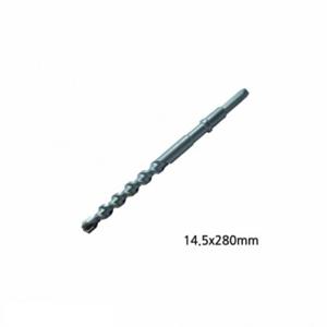육각햄머드릴비트 4날 14.5x280mm 타공드릴 칼블럭 함마빗트날