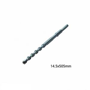 육각햄머드릴비트 4날 14.5x505mm 칼블럭 함마기리 타공드릴