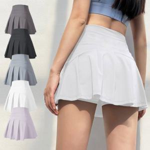 테니스팬츠 테니스팬츠 폴댄 팬츠일체형스커트 바지일체형치마 스포츠웨어 필라폴웨어하의