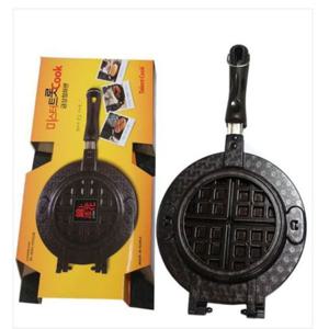 다용도 와플 양면팬 22cm 와플메이커 후라이팬 크로플 간식팬