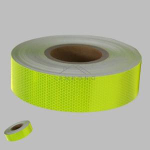 반사 테이프 50mm x 50M 형광노랑 화물차반사테이프 벌집반사테이프 자전거반사스티커 야광반사테이프 고휘