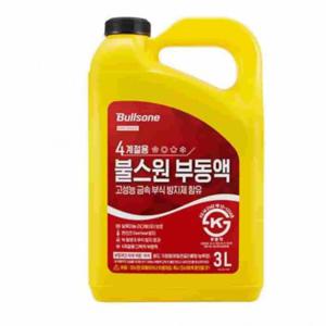 불스원 4계절부동액 3L 차량부동액 엔진치료제 부동액보충 차량정비 부식억제제