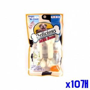 애견 간식 치석제거 우유껌 2P x10개 애견껌 개껌