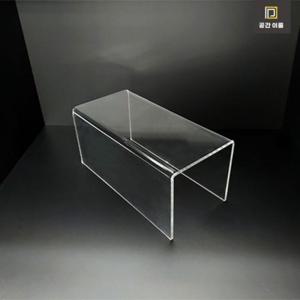 [공간이룸] 다용도 ㄷ자 아크릴진열대 아크릴 선반 ㄷ자 진열대 소품 액세서리 신발 구두 정리대