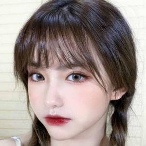 여성 인모 정수리가발 앞머리피스 인조가발
