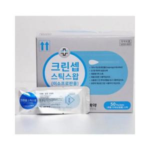 루미나D 의료용 멸균면봉 알코올스틱 살균 소독 개별포장 50개