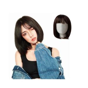 루미나D 단발 여성가발 앞머리 일자 티안나는 미용 헤어 코디