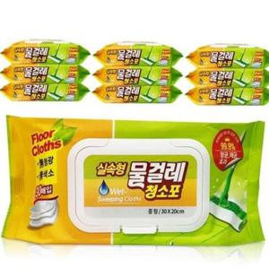 물걸레 청소포 30매x10팩 일회용 청소포 다용도 바닥 중형 청소 걸레용 사무실 용품 주방 마른 막대 거실