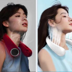 목걸이선풍기 손 넥쿨러 휴대용 선풍기 목풍기 쿨목토시 목걸이 핸드 접이식