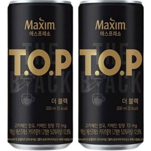 티오피 더 블랙 200ml 36캔 커피 음료