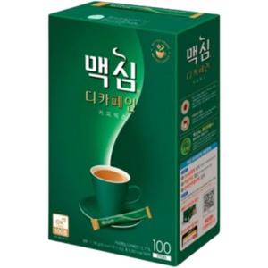 맥심 디카페인 커피믹스 100T 커피 음료