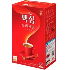 맥심 오리지날 커피믹스 100T 커피 음료